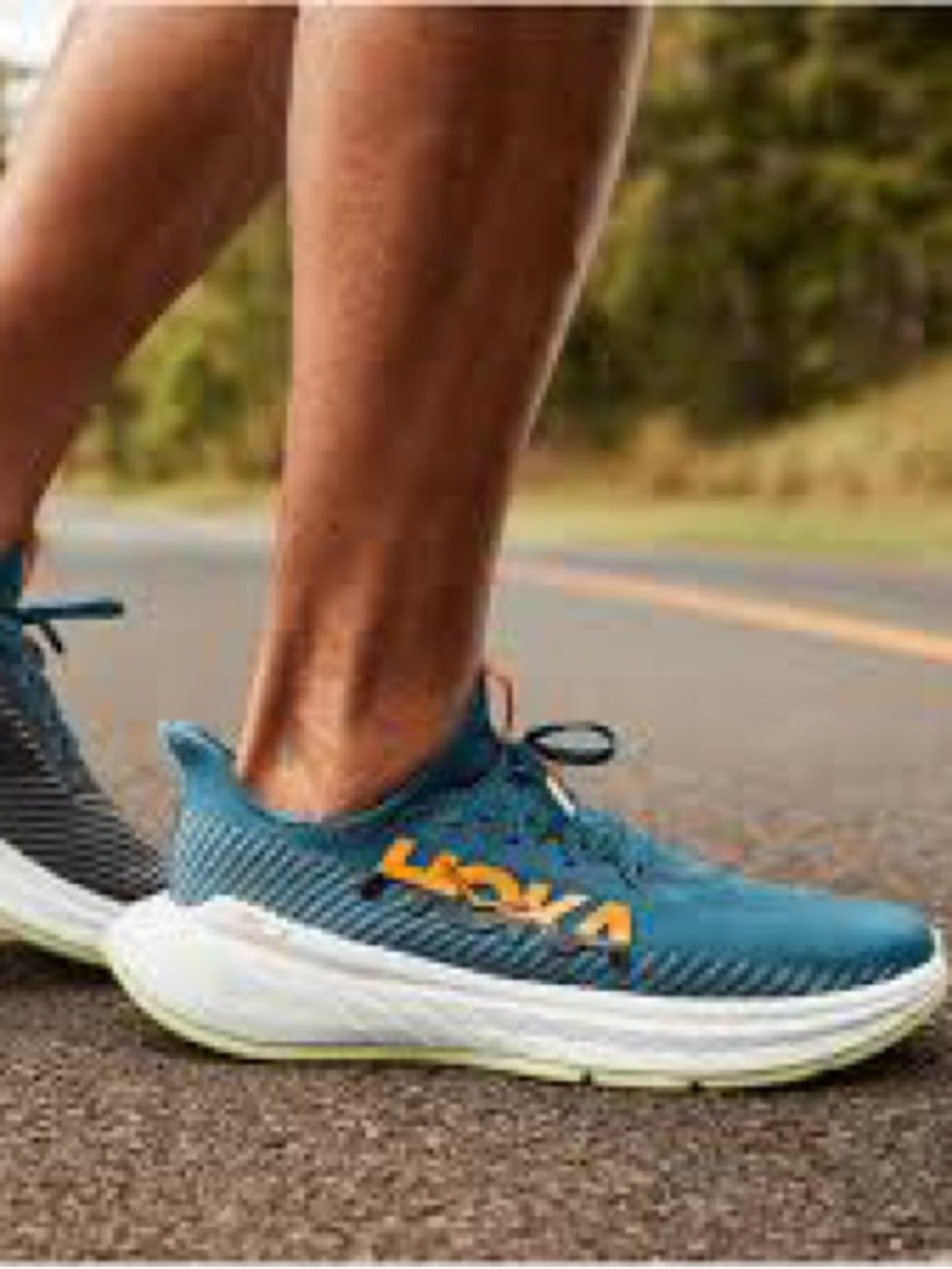 HOKA Carbon X 3 Men’s Size 12 Blue Coral Black Carbon Plate Running Shoes
